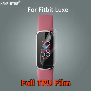 1-10 Ks Pro Fitbit Luxe Kapela Náramek Ultra Jasný Tenký Plné Krytí Hydrogel Měkký TPU Film Screen Protector -Není Tvrzeného Skla