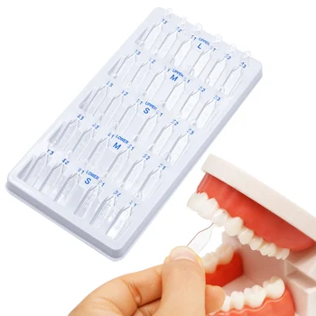1 krabice Zubní Formy Dýha Kit Light Cure Kompozitní Pryskyřice Formy Autoklávu Rychle Rychle Anterior Přední Zuby, Stomatologie Příslušenství