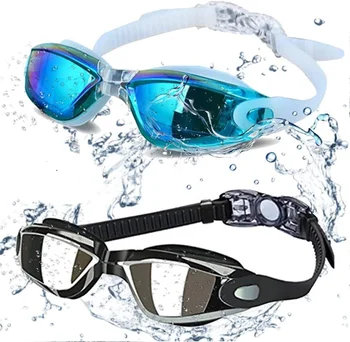 2023 Sportovní Brýle Anti - fog UV 400 Ochrana plavecké brýle pro dospělé