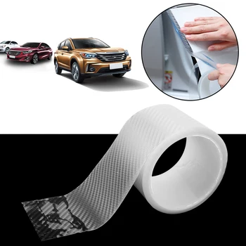 3-10m Car Styling Lišty Samolepky Nano Pásku, Dveře, Nárazník Protector Anti-Kolize Filmů Transparentní Off Road 4x4 Příslušenství