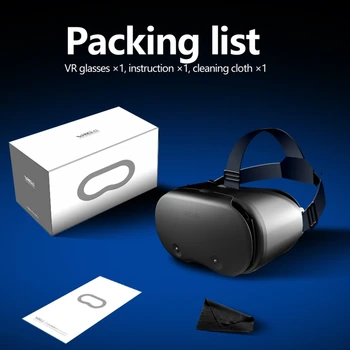 3D virtuální Realita Headset pro Chytré Brýle, Helmy Používané pro 5-7 palců Smartpho