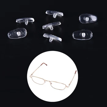 50 Párů Měkké Silikonové Brýle na Nose Pads Brýle na Nos Podložky Non-slip Nos Podložky pro Brýle Brýle Brýle Příslušenství
