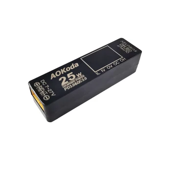 AOKoda PD3.0 Napájecí Adaptér Quick Lipo Baterie xt60 Na USB /Xt60 na T-konektor