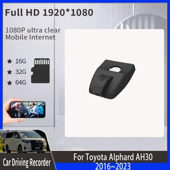 Auto DVD Pro Toyota Alphard Vellfire AH30 2016~2023 Dashcams Voor Přehrávač Silniční Rekordéry, Kamery DVR Dash Kamery WIFI Auto Příslušenství