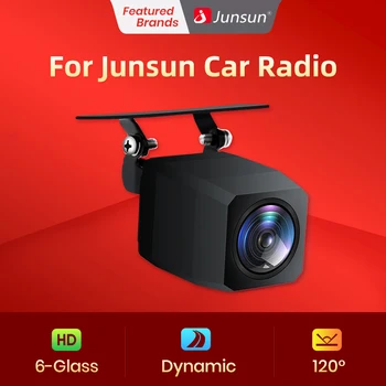 Auto Zpětná Kamera 480P Rozlišení Vodotěsné 120°Široký-Úhel Reverzní Backup Parkovací Kamera pro Junsun DVD autodoplňky