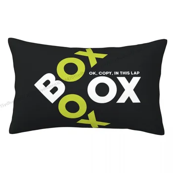 Box Box Box Tištěné Polštář F1 Race Batoh Coussin Pokrývá Kawaii Židle Dekor Povlak Na Polštář
