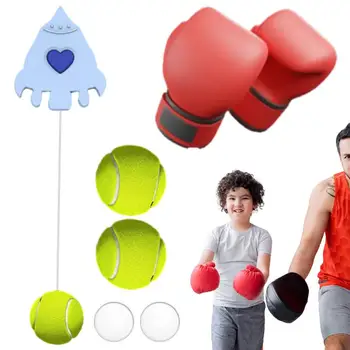 Box Reflex Ball Čelenka Boxing Rychlost Koule Mma Boxer Zvýšení Reakční Síla Rukou A Očí Školení Set