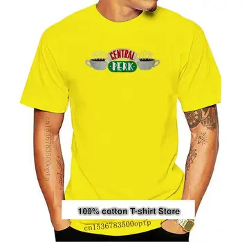 Camiseta de Central Perk para hombre, camisa con estampado de serie de Tv, Přátele, Unisex