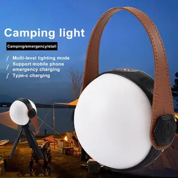 Camping Světlo Stolní Lampa Přenosný Led Camping Lantern Dobíjecí Stan Světlo Vodotěsný Venkovní Práce Lampa pro Nouzové