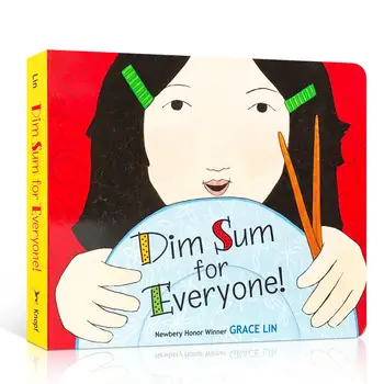 Dim Sum Pro Každý Původní Anglické Obraz Desky Knihy Děti