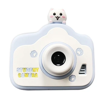 Děti Děti Mini Kamera Digitální Fotoaparát, 1080P Video Kamera S 32GB SD Karty Pro Děti, Dětské Dárky, Modrá