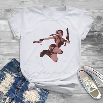Lara Umění Ženy Oblečení Tomb Raider Hra, Grafika, Tisk Žena Trička Vintage Alternativní Volný Top Tričko Kawaii Dívky Streetwear