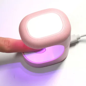 LULAA Mini Gel na nehty Nail Dryer Přenosná Lampa na Nehty Uv Led Lampa Profesionální Fototerapie Stroj Sušení Lampa Manikúra Nástroje