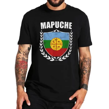 Mapuche Tričko Retro Mapuche Kultury Hrdost Chile v Jižní Americe Tee Topy 100% Bavlna, Unisex Letní Casual T-košile EU Velikost