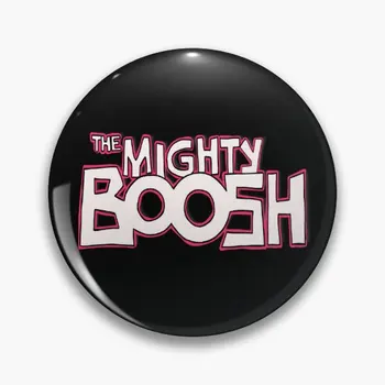 Might Boosh Ručně Kreslené Logo Soft Tlačítko Pin Kreativní Odznak Dárek Brož Karikatura Dekor Roztomilé Legrační Módní Kovový Klobouk Oblečení