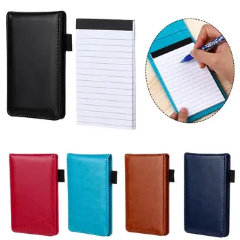 Multifunkční Kožený Mini Notebook A7 Pocket Planner, Denní Poznámky, Poznámky Knihy Náplně Podnikání, Kancelářské Práce Poznámkový Blok