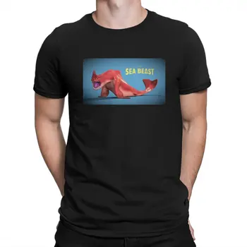 Muži Hororové Tričko Moře Zvíře Karikatura Bavlněné Oblečení Módní Krátký Rukáv O Krku Tričko Strana T-Shirt