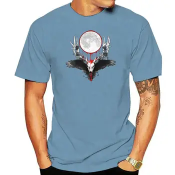 Muži tričko Krvavý Měsíc Přítele K Smrti T Shirt Tištěné T-Shirt top tees