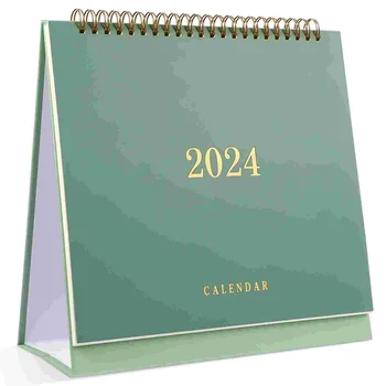 Nástěnný Kalendář Kalendářní Měsíc Do Roku 2024 Měsíční Plánovač Business Desk Office Plánování Papírové Stolní Kalendáře