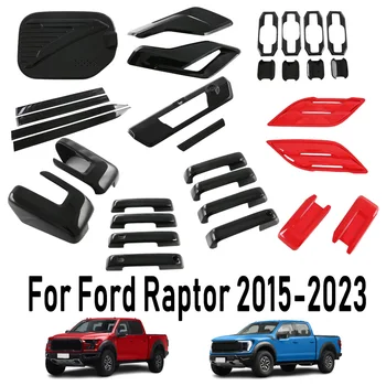Pro Ford F150 F-150 Raptor 2015-2023 ABS, Boční Dveře Obložení karoserie kliky Dveří Mísy Světlo Strip Paliva Kufru Fender Příslušenství