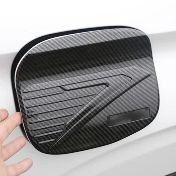 Pro Mitsubishi Outlander 2022-2024 ABS Carbon Fiber Pronájem Palivové Nádrže Uzávěr Panel Chránič Kryt Obložení Samolepka Auto Příslušenství