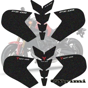 Pro Yamaha MT-09 MT09 FZ09 FZ-09 2014 2015 Motocykl Protector Anti Slip Tank Pad Nálepka Plynu Koleno Grip Trakci Straně 3M Obtisk