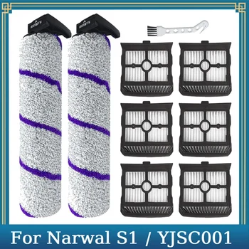 Příslušenství Kit Pro Narwal S1 / YJSC001 Mokré Suchý Vysavač, rotační Kartáč, HEPA Filtr Náhradní Příslušenství