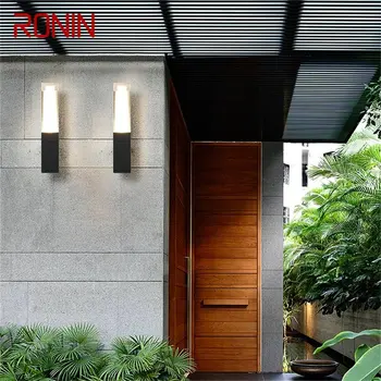 RONIN Venkovní Svícnu Světlo Vodotěsný IP65 LED Moderní Nástěnné Svítidlo Kreativní Dekorativní Terasa se Zahradou, Verandou a Balkonem