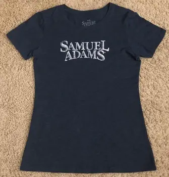Samuel Adams Pro Lásku Pivo Dámské Modré Tričko Velikosti m, dlouhé rukávy