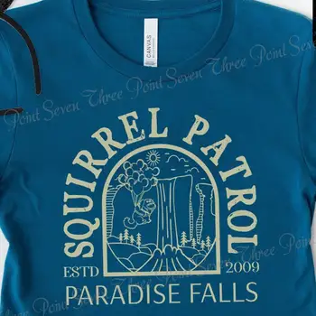 Veverka Hlídka Doug Psa T Shirt Paradise Falls E0879