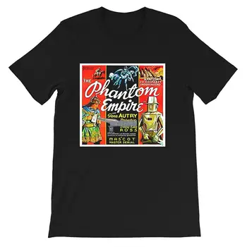 Vintage Sci-Fi Robot Phantom Empire Banální, Bizarní, Vtipné Budoucí Grafiky Dárek Pánské Muži, Ženy, Dívky Unisex T-Shirt