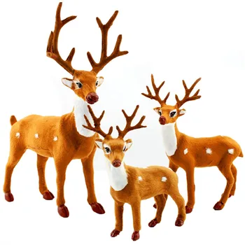 Vánoční ozdoby, sika ozdoby, plyšové hračky, Vánoční jelen dekorace, panenky, Vánoční ozdoby, výzdoba
