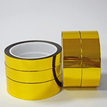Zlaté Pásky Grafické Pásky, DIY Ruční Samolepky Svatební Dekorace Zlaté Pásky Pro Řemesla Dekorační Washi Pásky