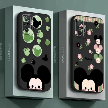 Disney Karikatury Mickey Pouzdro pro Xiaomi Redmi Poznámka 8T 9T 11T 8 7 9 10 Pro 10 9 12 11 Pro 11S 11E 10 Lite Černý Měkký Kryt Zpět